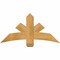 Ekena Millwork Alberta Rough Sawn Timber Gable Bracket, Western Red Cedar, 48"W x 24"H x 2"D x 6"F, 12/12 Pitch GBW048X24X0206ALB00RWR - alternate 1